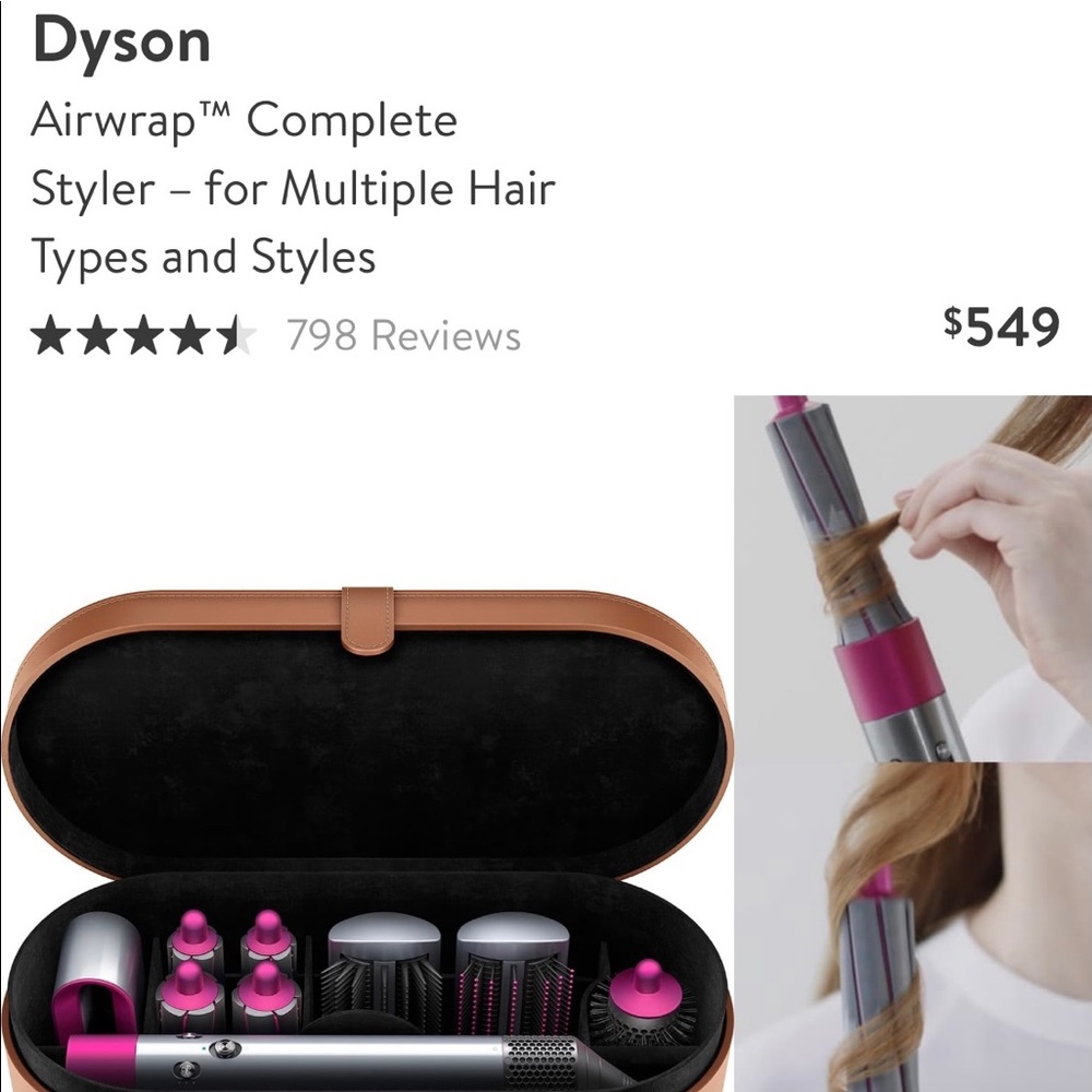 USED ONCE DYSON AIRWRAP COMPLETE!!!